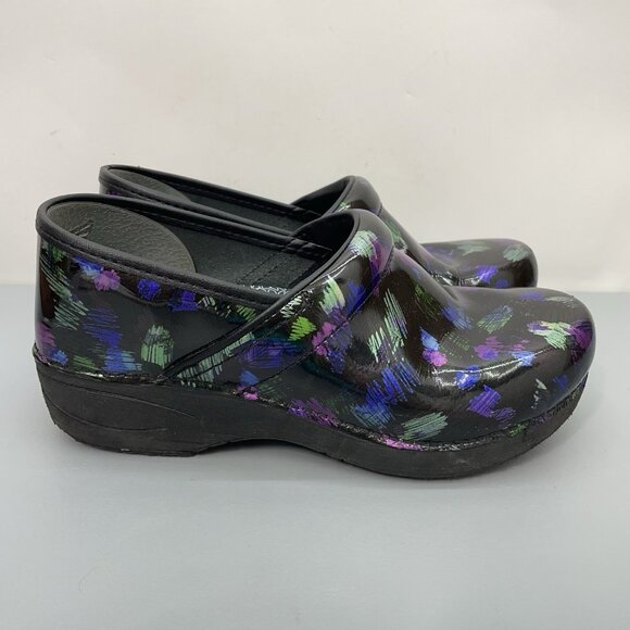 Dansko Shoes - Dansko XP 2.0 Clogs Shoes Professional Nursing Colored Pencil Black Womens 8.5